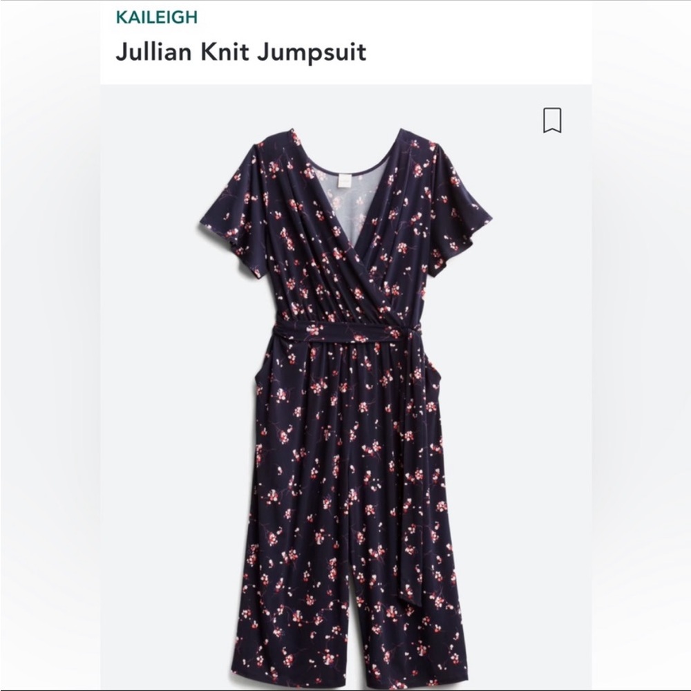 Kaileigh Jullian knit jumpsuit size 2X